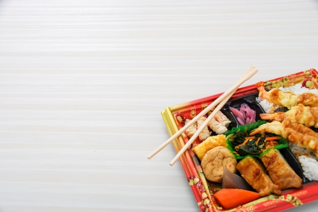 栄養バランスの取れたお弁当